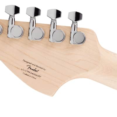 Fender Squier FSR Affinity Series Jaguar Laurel Fingerboard White Pickguard Ice Blue Metallic image 3