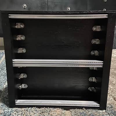 6U 50hp per row Eurorack Modular Unpowered case oak -black 2026 - Black Vehslage Modular image 6