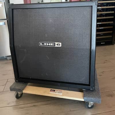 Line 6 412VS-T 4x12" Angled Guitar Speaker Cabinet 2007 - 2016 - Black image 7