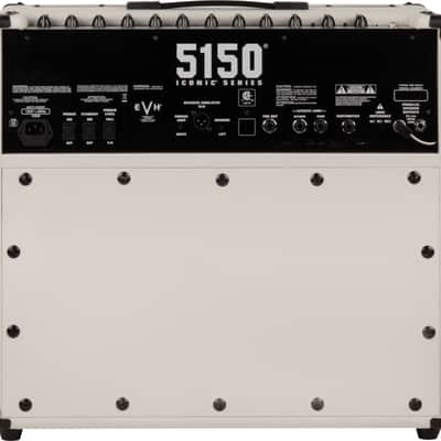 EVH 5150 Iconic Series 40W Tube Guitar Amplifier Combo, Ivory #2257100410 image 2