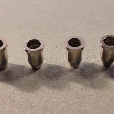 Guitar String Ferrules, Set of 6 Chrome by Budreau Guitars image 4