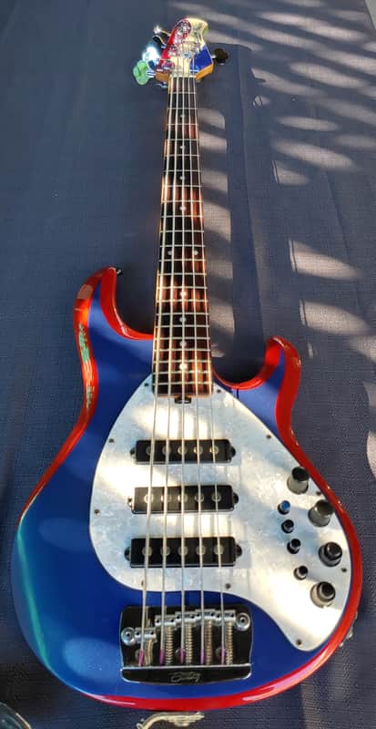 Sterling By Musicman Ray 35 2013 Blue image 1