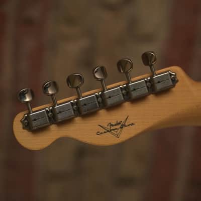 Fender Custom Shop '63 Telecaster Closet Classic, Chambered Body - Aged Gold Sparkle image 6