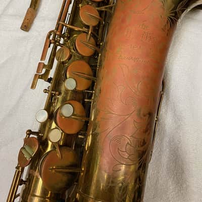 "The Martin" Tenor Saxophone 1954 - Brass Lacquer image 4