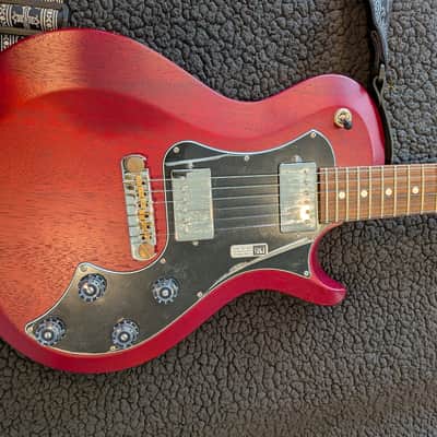 PRS S2 Singlecut Standard Satin 2016 - 2019 - Vintage Cherry (No birds) image 3