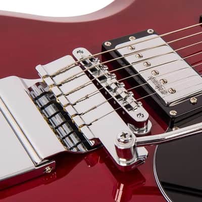 Vintage VS6VCR ReIssued - Vibrola Tailpiece - Cherry Red image 3