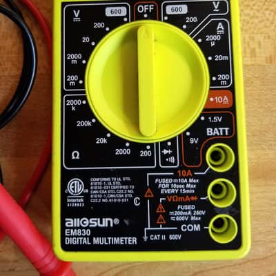Allosun EM830 Digital Multimeter image 2