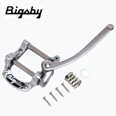 NEW Bigsby® B5 Tremolo Vibrato Tailpiece Polished Aluminum Flat Tops Kalamazoo image 1