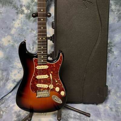 Video Demo 2022 Fender American Professional II Sunburst COA New Fender Locking Tuners Tex Mex Pickups New Strings Case Candy Fender Deluxe Hard Shell Case image 1