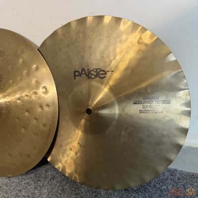 RARE! Paiste Sound Creation 14” Dark Sound Edge Hihat Cymbals image 3