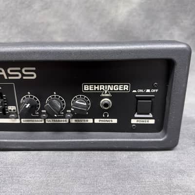 Behringer Ultrabass BXR1800H 180-Watt 2-Channel Bass Amp Head with Footswitch image 4