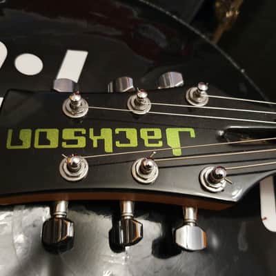Jackson USA Scott Ian Anthrax S.O.D. M.O.D. Guitar Tech JJ Mike Learn Custom Shop Matrix Holographic image 15