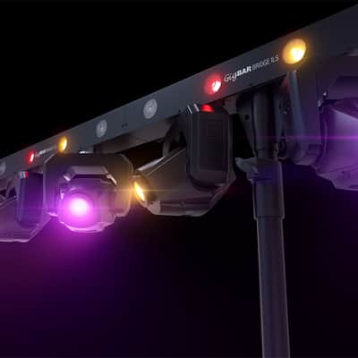 Chauvet DJ GIGBAR BRIDGE ILS Moving Heads+Wash Lights+Bar+Carry Bag+Facade image 19