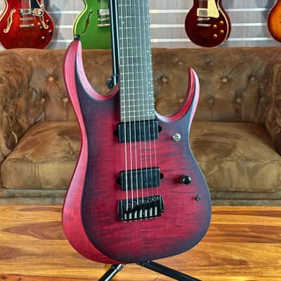Ibanez RGD721FA-WUF Standard Satined Wine Red Burst Flat + NEW 2026 Model + In Stock image 1