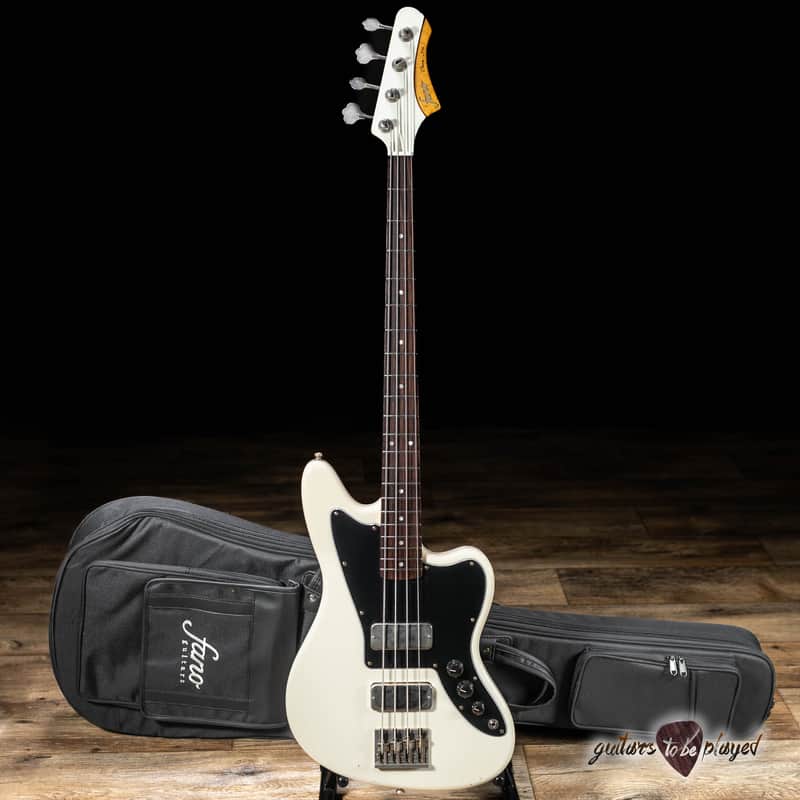 Fano JM4 Oltre Electric Bass w/ Gigbag – Olympic White image 1