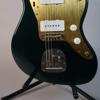 Brown Bear Guitars Jazzmaster British Racing green with Descendant bridge/vibrato image 3