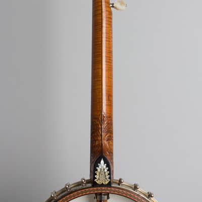 Vega  Tu-Ba-Phone #9 5 String Banjo (1923), ser. #67614, original black hard shell case. image 9