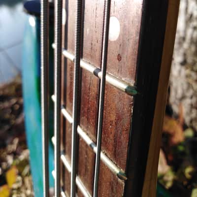 The "Black Lagoon" Steampunk Precision Bass image 4