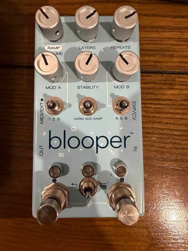 Chase Bliss Audio Blooper 2019 - Present - Blue