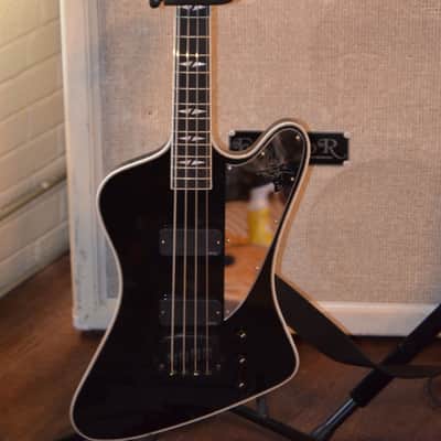 Gibson Gene Simmons Signature G2 Thunderbird 2022 - Present - Ebony metal punk goth rock alt image 1