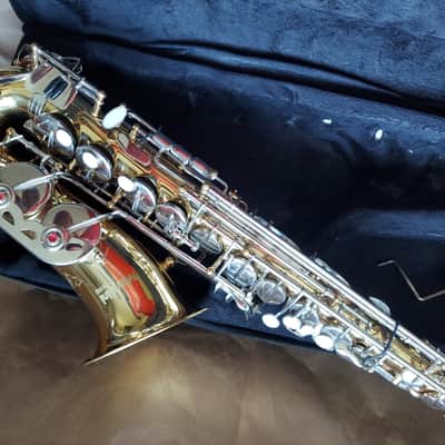 Cecilio Mendini HMAS-LN alto saxophone Brass image 2