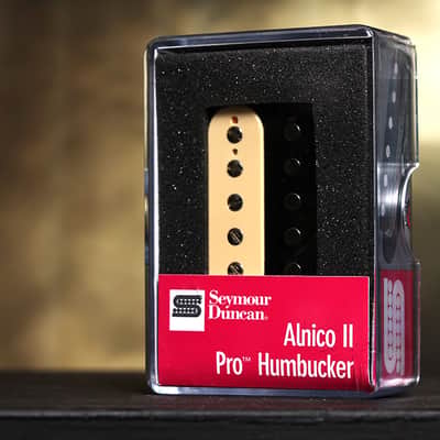 Seymour Duncan APH-1b Alnico II Pro Humbucker Pickup Bridge Zebra - Brand New! image 1