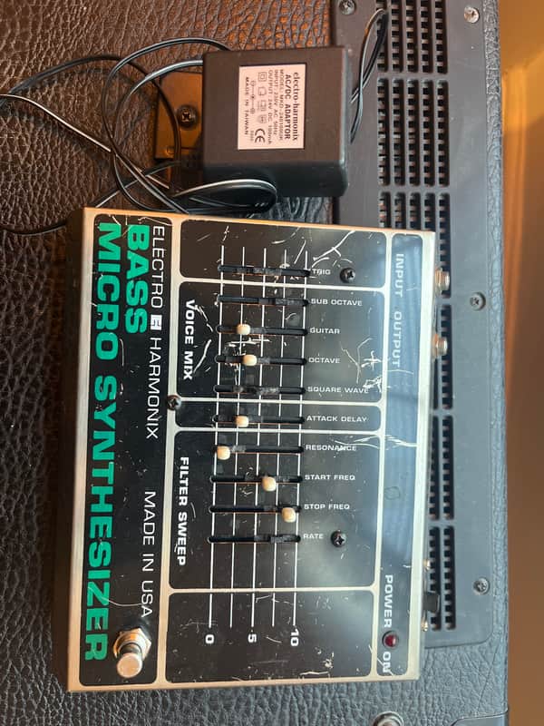 Electro-Harmonix Bass Micro Synthesizer 1981 - 1984 - Black image 1
