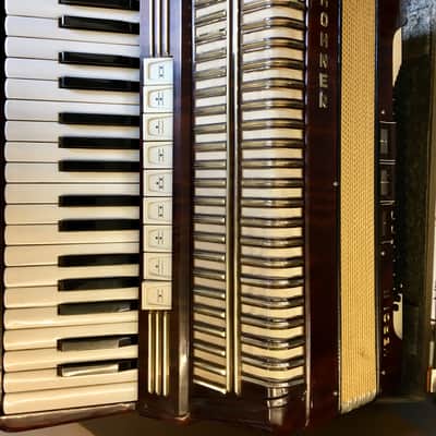 Hohner Verdi II 96 bass braun image 2