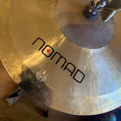 Diril 12” Nomad Series Turkish Hi hats 2020-present - Hand Hammered Raw Bell Brilliant image 2