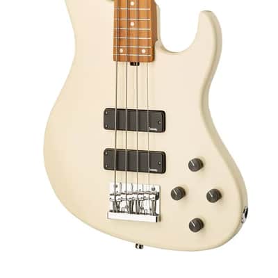 Sadowsky MetroExpress 24-Fret Modern Bass, Roasted Maple Fingerboard, 4-String - Solid Olympic White High Polish image 6