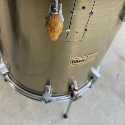 Fibes Floor Tom 16x16 Early 70s - Brass image 6