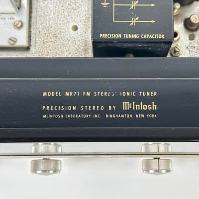 Vintage Mcintosh MR71 Tube Analog FM Stereo Tuner image 8