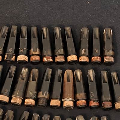 31 Clarinet Selmer mouthpieces (Oval, Table) Rare Good State image 24