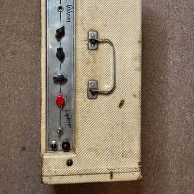 Gibson Explorer GA-18 Tweed Vintage Tube Guitar Combo Amp 1x12" Vibrato 1960 image 5
