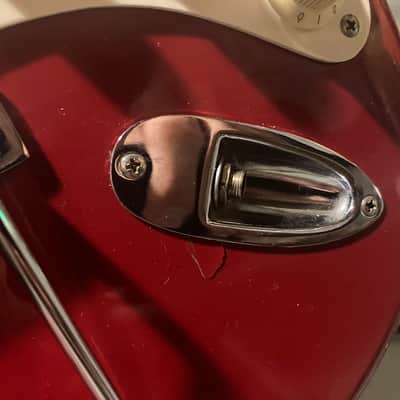 Torino Red Squier II Standard Stratocaster with Maple Fretboard (Made in Korea) 1989 - 1992 image 13