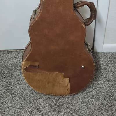 Gibson Les Paul Vintage Distressed Hardshell Case 90s - Brown image 3