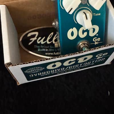 Fulltone Custom Shop OCD-GE Germanium Overdrive 2019 - Tahitian Teal image 5