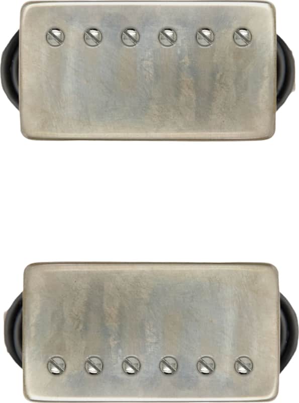 Bare Knuckle The Mule Humbucker Pickup Set, Aged Nickel Covers image 1