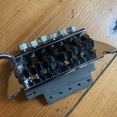 Vintage Jinah 1980s Tremolo Unit Floyd Rose ish Korea image 3