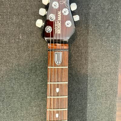 Ernie Ball Music Man John Petrucci Signature JP6 BFR 2007  Quilted Walnut image 8