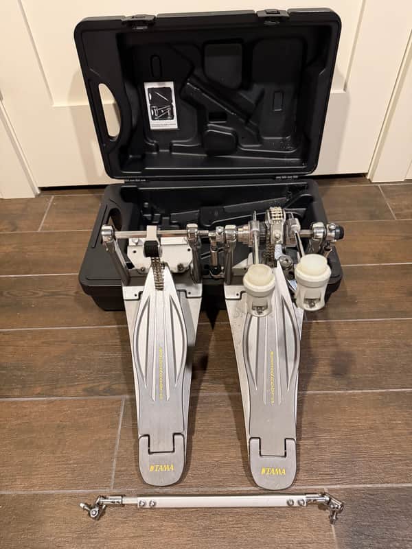 Tama HP910LWN Speed Cobra 900 Double Bass Drum Pedal 2010s - Silver/Chrome image 1