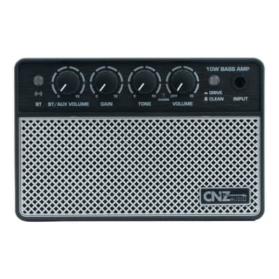 CNZ Audio Mini Rechargeable Bass Guitar Amplifier - 10W, Wireless BT image 4