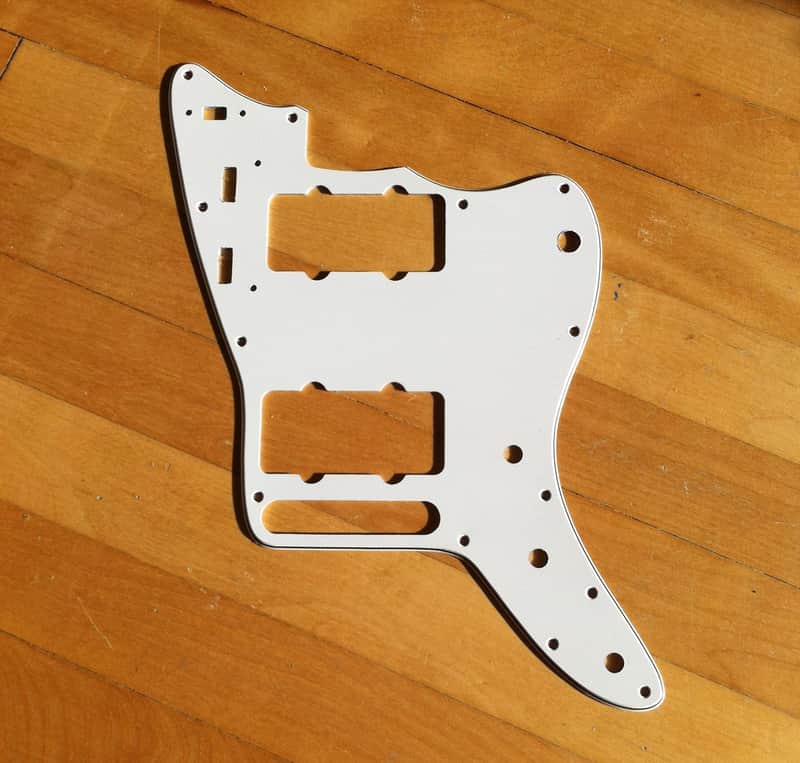 Fender Classic Player Jazzmaster Pickguard White image 1