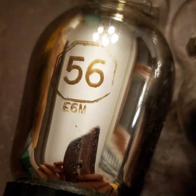 Sylvania ONE (1) Type 56 Triode tNOS TESTED Vacuum Tube Audio 1932-1942 image 4