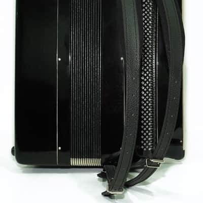 Converter Free Bass Button Accordion Tula Yasnaya Polyana Russian Bayan Copper Voices Solid Reeds, New Straps and Soft Case, 2734 image 8