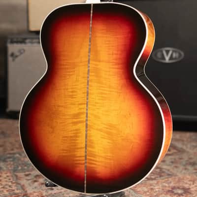 Gibson SJ-200 Standard Maple Left-Handed Acoustic/Electric Guitar - Triburst with Hardshell Case image 2
