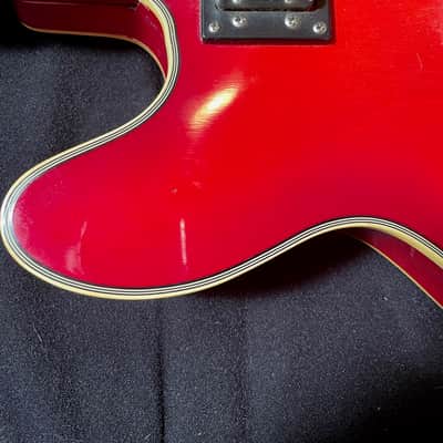 Epiphone Riviara 1971 - Red Burst image 7