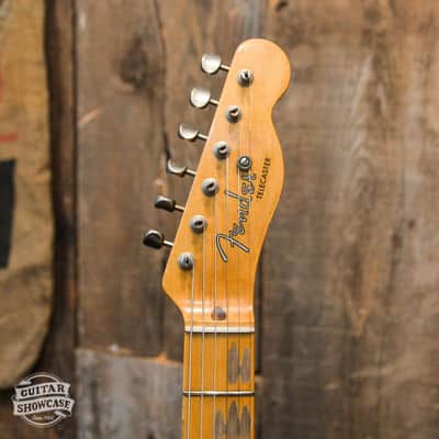 Fender Custom Shop Limited Edition Reverse '50s Telecaster Relic - Aged Cimarron Red image 3