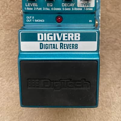 Digitech DigiVerb Digital Reverb Pedal | Reverb