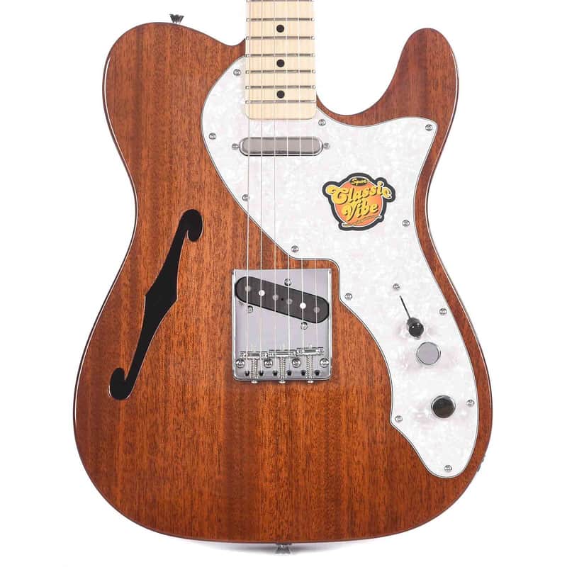 Squier Classic Vibe Telecaster Thinline Electric Guitar image 2